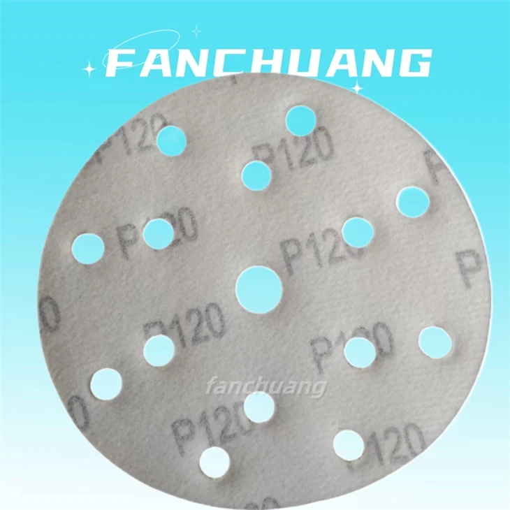 Hook And Loop Sanding Discs Sandpaper For Random Orbit Sander