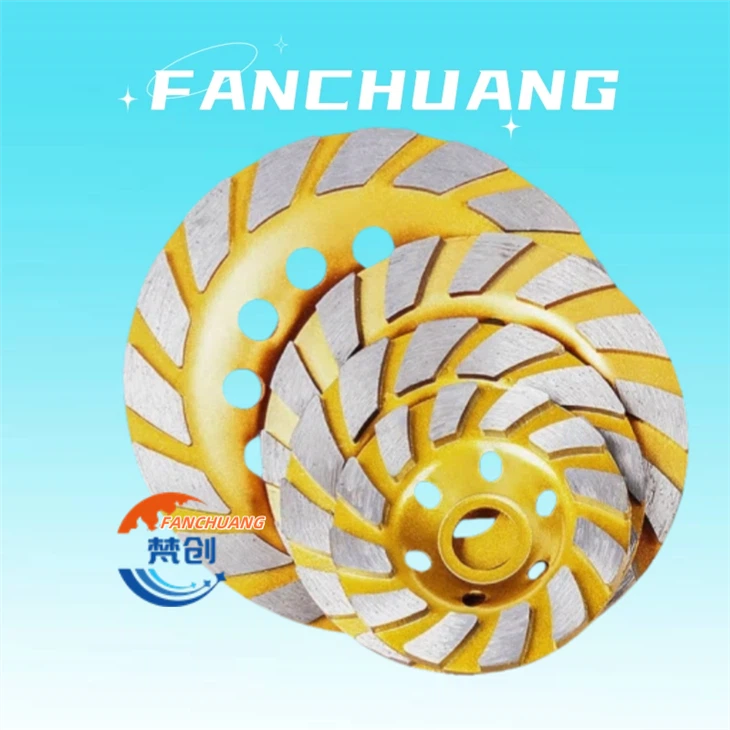 4-Inch Diamond Grinding Cup Wheel Concrete Turbo For Angle Grinder