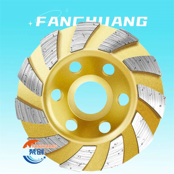 4-Inch Diamond Grinding Cup Wheel Concrete Turbo For Angle Grinder