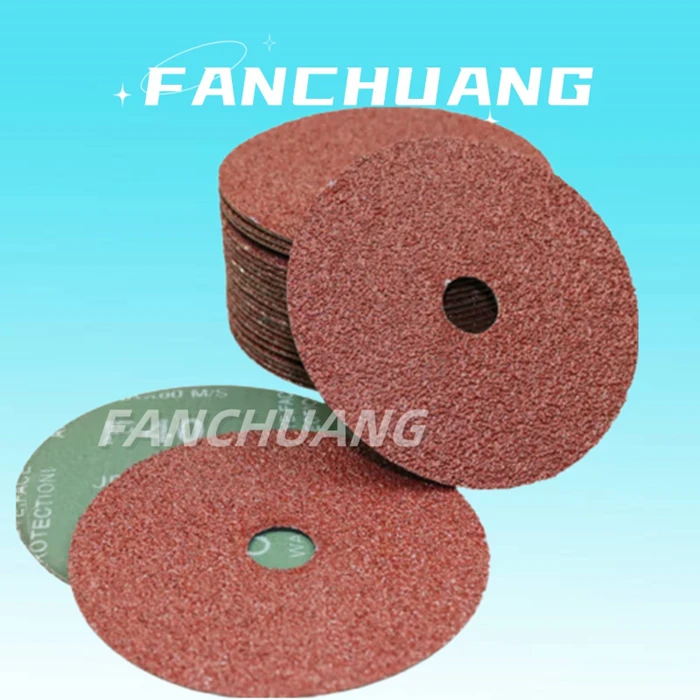 Center Hole Aluminum Oxide Resin Fiber Disc